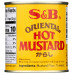 S & B: Oriental Hot Mustard Powder, 3 oz S & B: Oriental Hot Mustard Powder, 3 oz