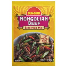 SUNBIRD: Mix Seasoning Beef Mongolian, 1 oz