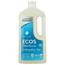 EARTH FRIENDLY: Wave Dishwasher Gel Free and Clear, 40 oz