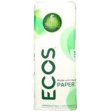 EARTH FRIENDLY: Treeless Paper Towels 115 Towels 2-Ply, 1 rl