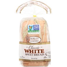 BERLIN BAKERY: White Spelt Bread, 1 lb