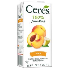 CERES: Peach Juice, 33.8 fo