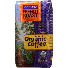 ORGANIC COFFEE CO.: Ground Coffee French Roast, 12 oz