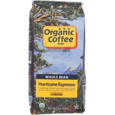ORGANIC COFFEE CO: Coffee Bean Hurricane Organic, 12 oz