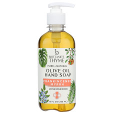 BRITTANIE'S THYME: Soap Hand Frankincense Myrrh, 12 oz