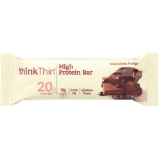 THINKTHIN: Chocolate Fudge High Protein Bar, 2.1 oz