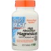 DOCTORS BEST: High Absorption Magnesium 100 mg, 120 tb
