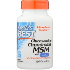 DOCTORS BEST: Glucosamine Chondroitin, 120 CP