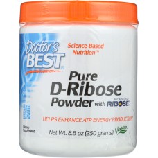 DOCTORS BEST: D-Ribose Powder, 250 gm