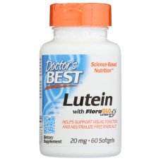 DOCTORS BEST: Lutein With Floraglo 20Mg, 60 sg