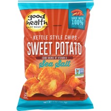 GOOD HEALTH: Sweet Potato Kettle Chips Sea Salt, 5 oz