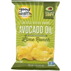 GOOD HEALTH: Kettle Chips Avocado Oil Lime Ranch, 5 oz