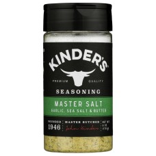 KINDERS: Seasoning Master Salt, 6 oz