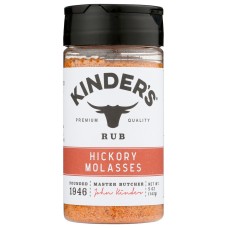 KINDERS: Rub Hickory Molasses, 5 OZ