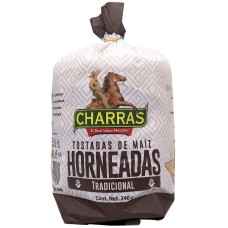 CHARRAS: Tostada Baked Natural, 8.5 oz