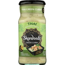 SHARWOODS: Sauce Thai Green Curry, 14.1 oz