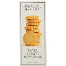 RUSTIC BAKERY: Meyer Lemon Shortbread, 4 oz