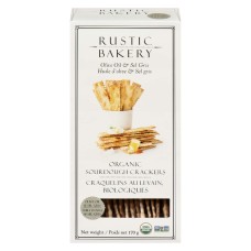 RUSTIC BAKERY: Olive Oil and Sel Gris Flatbread, 6 oz