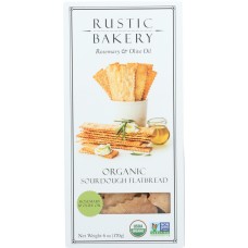 RUSTIC BAKERY: Flatbread with Rosemary and Olive Oil, 6 oz