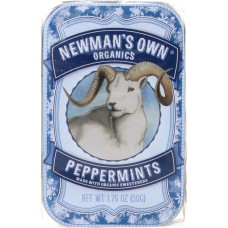 NEWMAN'S OWN: Organic Peppermints, 1.76 oz