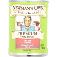NEWMAN'S OWN: Dog Food Chicken Formula, 12.7 oz