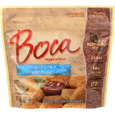 BOCA BURGERS: Original Chik'n Veggie Nuggets, 10 oz