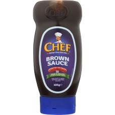 CHEF: Brown Sauce Squeeze, 17.1 oz