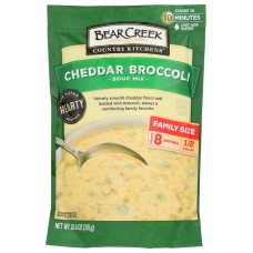 BEAR CREEK: Cheddar Broccoli Soup Mix, 10.6 oz