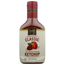TRAINA: Sundried Tomato Ketchup, 16 oz