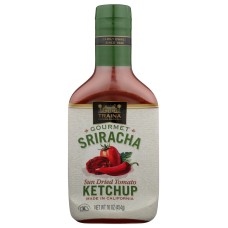 TRAINA: Sundried Tomato Sriracha Ketchup, 16 oz