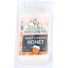 MONTCHEVRE: Goat Cheese Honey Log, 4 oz