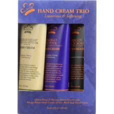NUBIAN HERITAGE: Hand Cream Trio 3 Variety, 12 oz