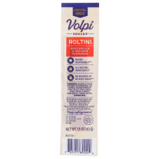 VOLPI: Roltini Mozzarella Uncured Pepperoni, 1.5 oz