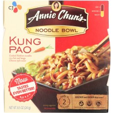 ANNIE CHUN'S: Kung Pao Noodle Bowl Medium, 8.6 oz