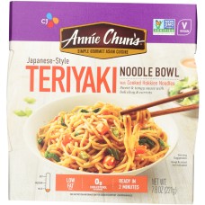 ANNIE CHUN'S: Teriyaki Noodle Bowl Mild, 7.8 Oz