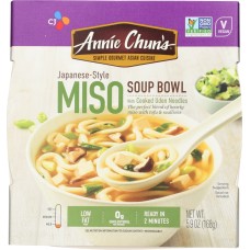 Annie Chuns All Natural Asian Cuisine Soup Bowl Miso, 5.9 Oz