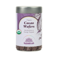 IMLAKESH ORGANICS: Organic Cacao Wafers, 14 oz