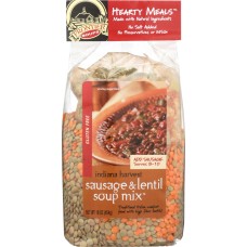 FRONTIER SOUP: Indiana Harvest Sausage Lentil Soup. 16 oz