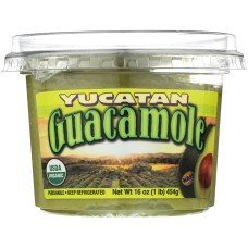 YUCATAN: Organic Guacamole, 16 oz