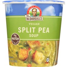 DR MCDOUGALLS: Big Cup Vegan Soup Split Pea, 2.5 oz