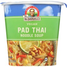 DR MCDOUGALLS: Big Cup Vegan Soup Pad Thai Noodle, 2 oz