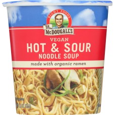 DR MCDOUGALLS: Ramen Soup Vegan Hot & Sour, 1.9 oz