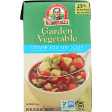 DR. MCDOUGALL'S: Lower Sodium Soup Garden Vegetable, 17.9 oz