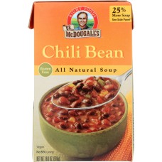 DR MCDOUGALLS: Chili Bean Soup, 18 oz