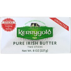 KERRYGOLD: Pure Irish Butter Sticks Unsalted, 8 oz