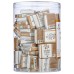 LAKE CHAMPLAIN: Organic Dark Chocolate Toffee and Almonds Squares 106 pc, 44 oz