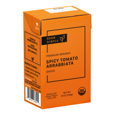 BORN SIMPLE: Sauce Spicy Tomato Arrabbiata, 18 OZ