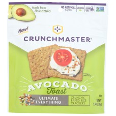 CRUNCHMASTER: Ultimate Everything Avocado Toast, 3.54 oz