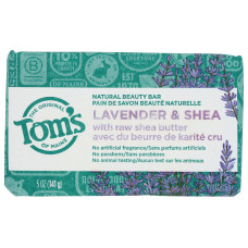 TOMS OF MAINE: Natural Beauty Bar Lavender and Shea, 5 oz TOMS OF MAINE: Natural Beauty Bar Lavender and Shea, 5 oz