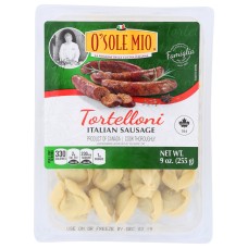 O'SOLE MIO: Tortelloni ItIalian Sausage, 9 oz